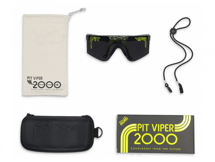 Pit Viper The Cosmos 2000 Sunglasses - Z87+ Smoke Lens