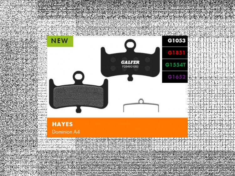 GALFER BIKE FD549G1053 PERFORMANCE Brake Pad