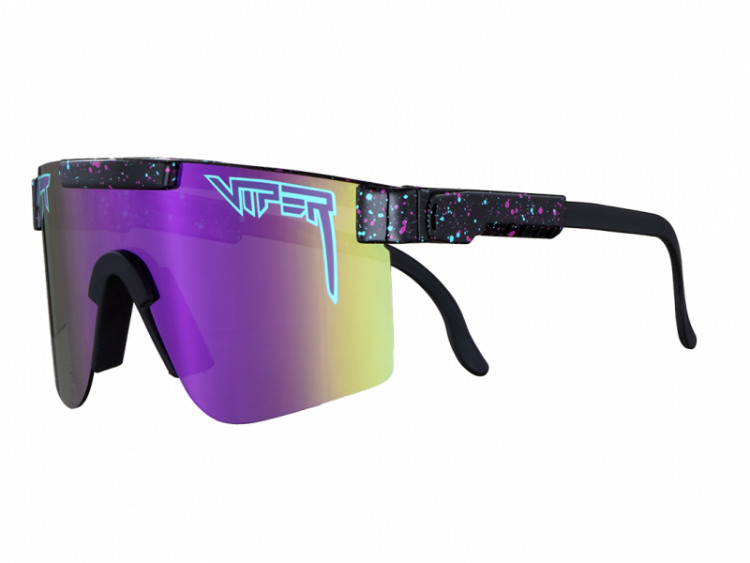 Pit Viper The Midnight Original Narrow Sunglasses Polarized Purple Lens