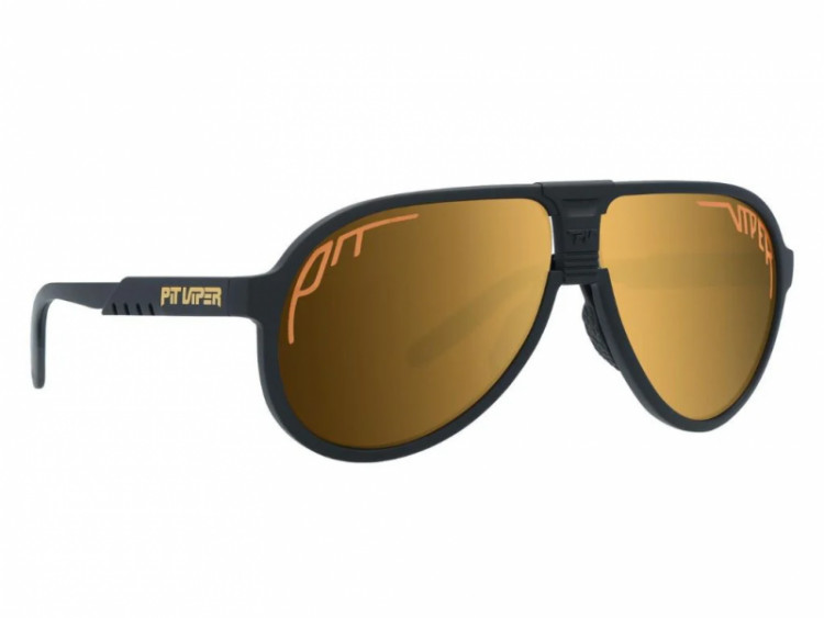 Pit Viper The Exec Jethawk Sunglasses - Polarized Gold Lens