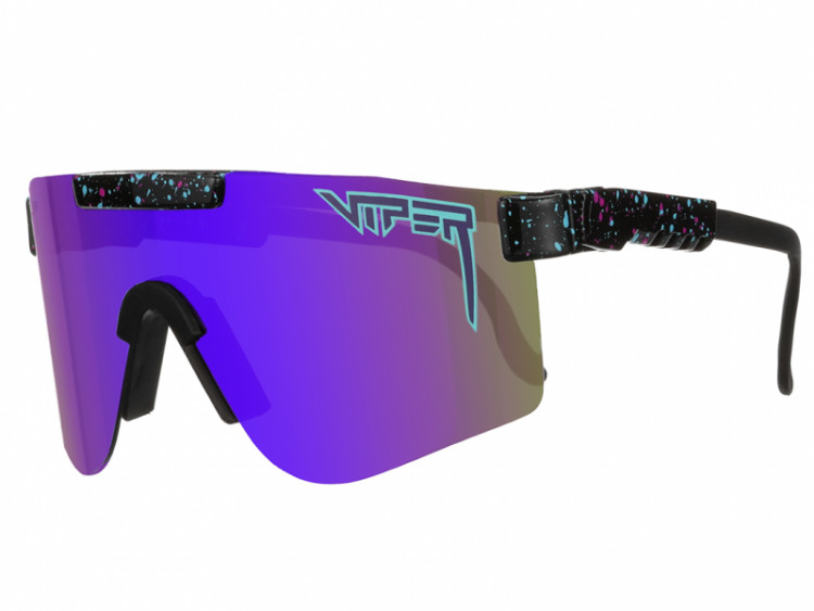 Pit Viper The Midnight Original Wide Sunglasses Polarized Purple Lens