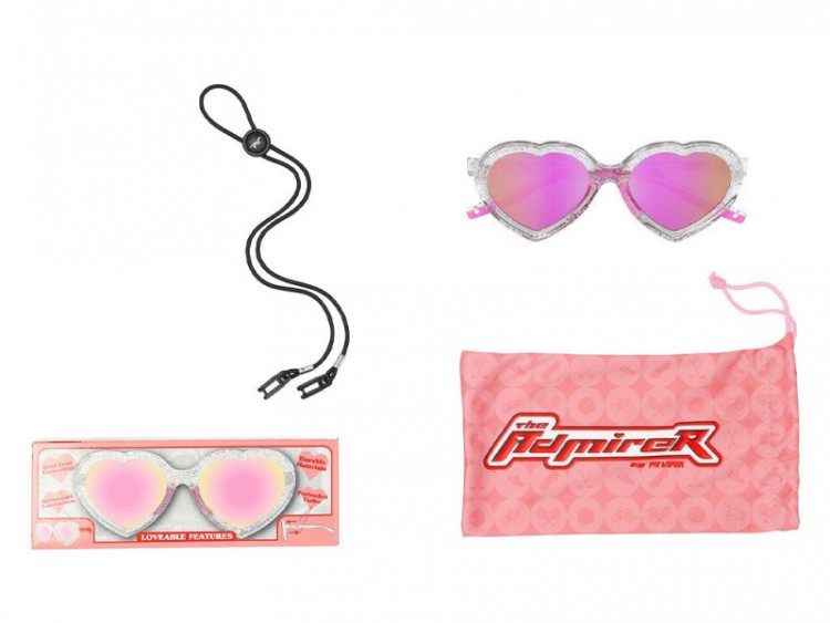 Pit Viper The Rainbow jellies Admirer Sunglasses Pink Lens