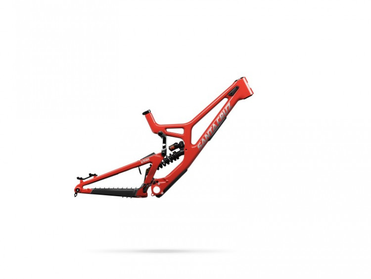 SANTA CRUZ V10 8 CC MX LG Frame Set Gloss Red