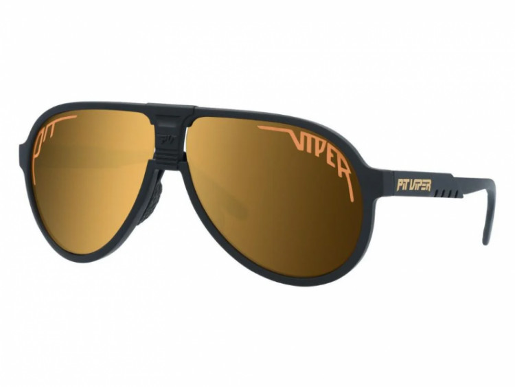 Pit Viper The Exec Jethawk Sunglasses - Polarized Gold Lens