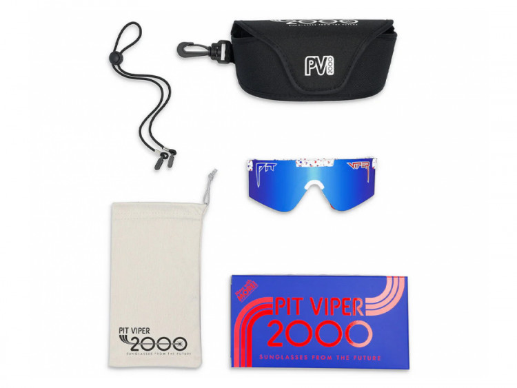 Pit Viper The Merika 2000 Sunglasses - Z87+ Blue Lens