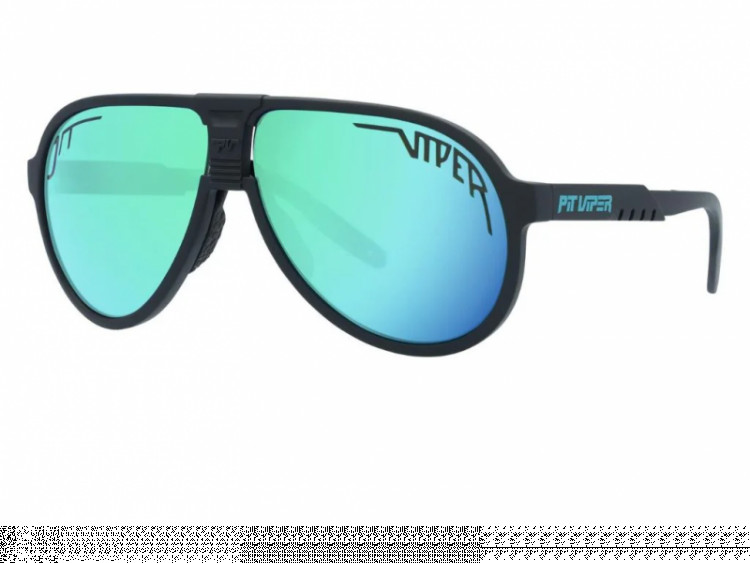 Pit Viper The Exec Jethawk Sunglasses - Polarized Blue-Green Lens