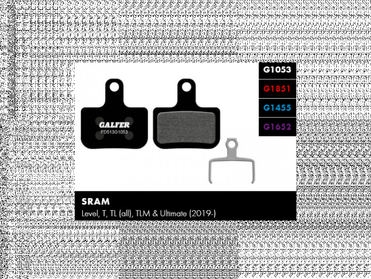 GALFER BIKE FD513G1053 PERFORMANCE Brake Pad