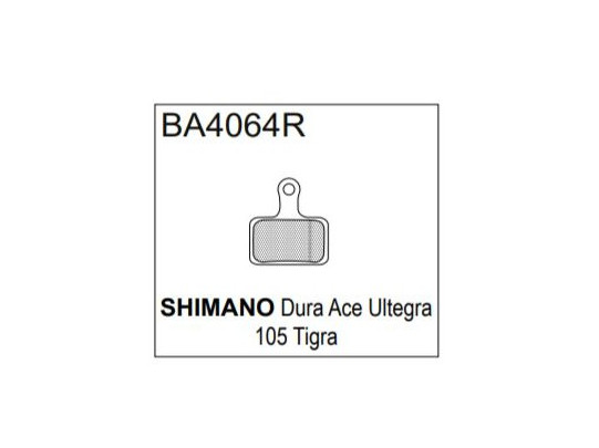 BRAKE AUTHORITY BA4064R - SHIMANO BRAKE PADS ROAD