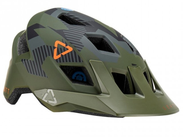 LEATT Helmet MTB AllMtn 1.0 V23 Camo Jr