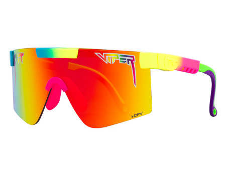 Pit Viper The Pride Original 2.0 Wide Sunglasses HDPV Polarized Rainbow Lens