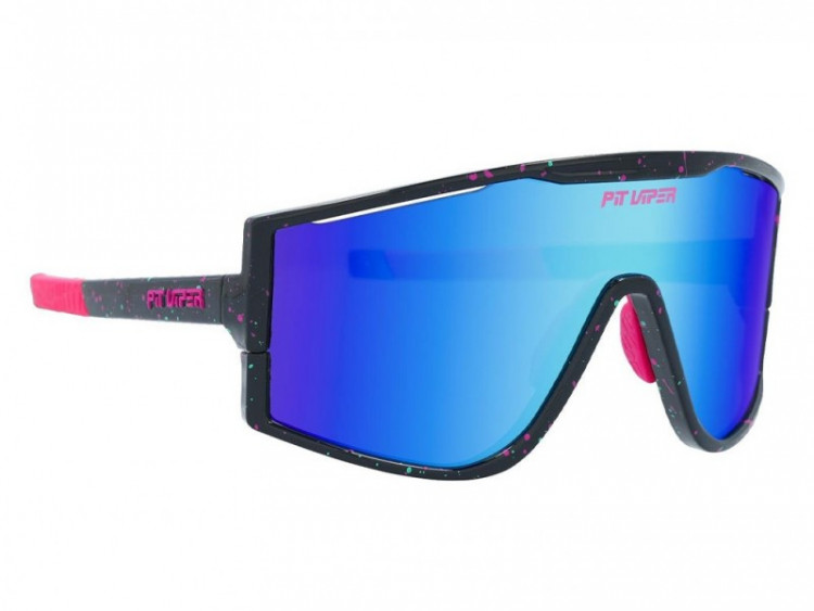 Pit Viper The Midnight Try-Hard Sunglasses Blue Lens