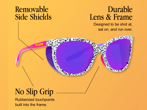Pit Viper The Landlocked Fondue Sunglasses Brown Lens