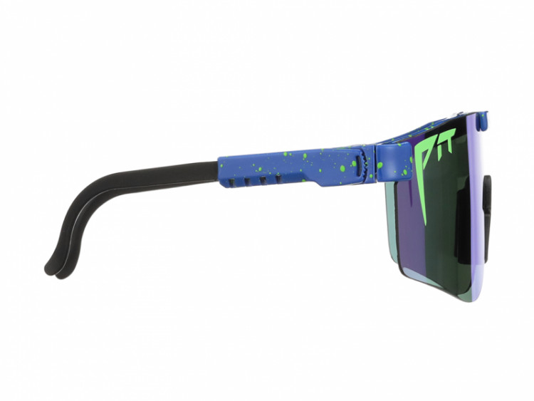 Pit Viper The Leonardo Original Wide Sunglasses Polarized Blue-Green Lens