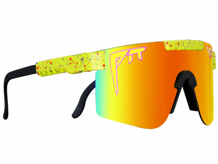 Pit Viper The 1993 Original Wide Sunglasses - Polarized Rainbow Lens