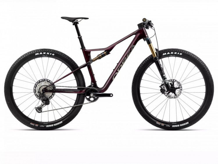 ORBEA OIZ M-PRO M Wine Red Carbon View - Titan