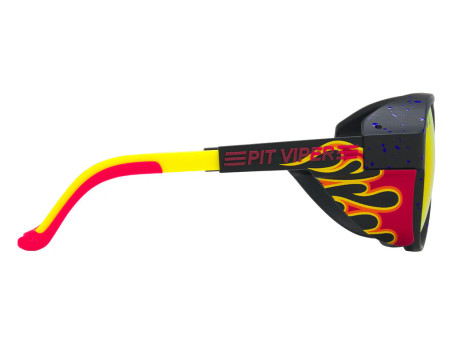 Pit Viper The Combustion Exciters Sunglasses Polarized Z87+ Red Lens