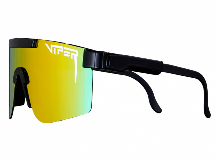 Pit Viper The Exec Original Wide Sunglasses Polarized Rainbow Lens