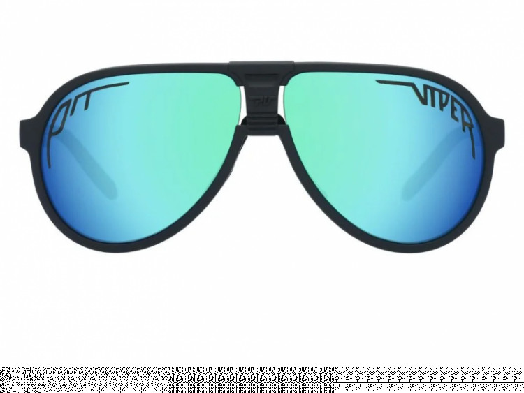 Pit Viper The Exec Jethawk Sunglasses - Polarized Blue-Green Lens