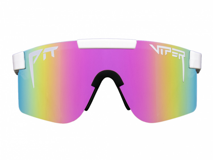 Pit Viper The Miami Nights Original Narrow Sunglasses Pink Fade Lens