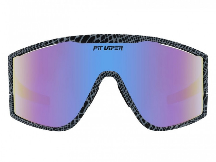 Pit Viper The Mangrove Try-Hard Sunglasses Blue-Purple Lens