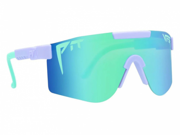 Pit Viper The Moontower Original Wide Sunglasses - Polarized Blue-Green Lens