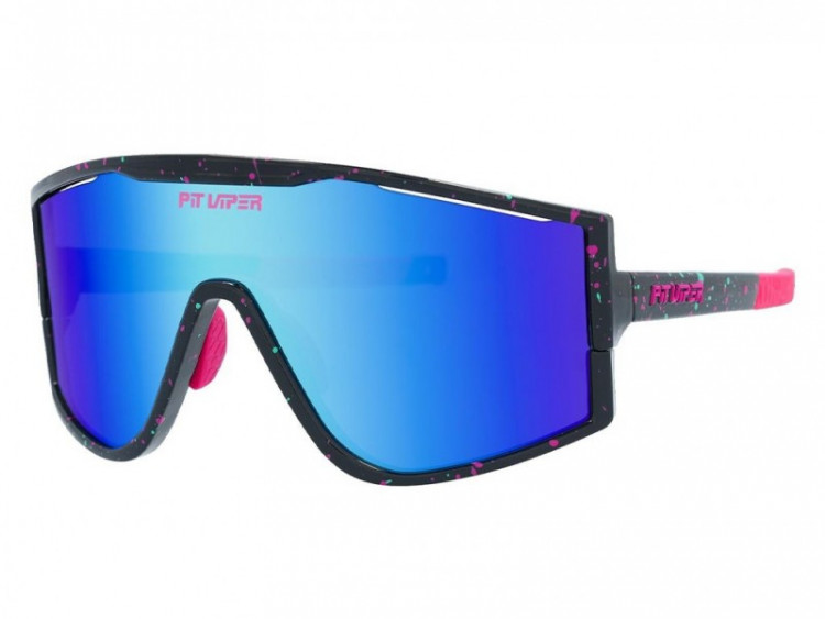 Pit Viper The Midnight Try-Hard Sunglasses Blue Lens