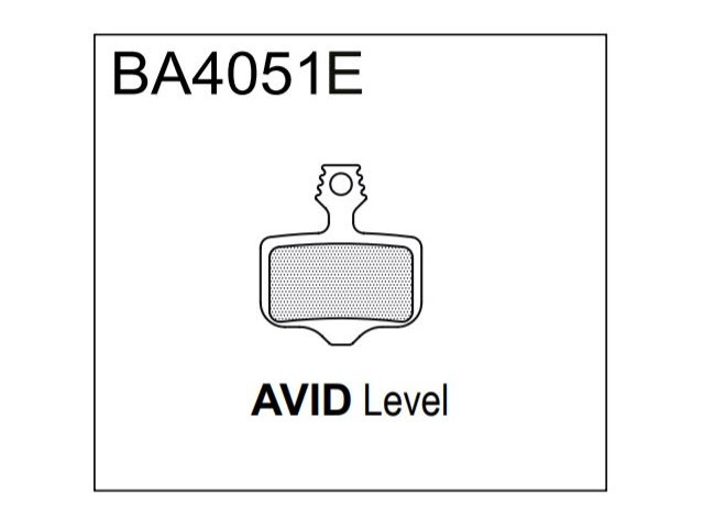 BRAKE AUTHORITY BA4051E - SRAM AVID BRAKE PADS ELECTRIC