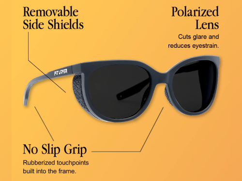 Pit Viper The Exec Fondue Sunglasses Polarized Smoke Lens
