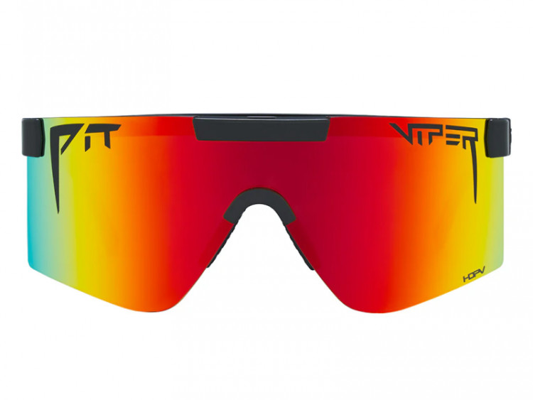 Pit Viper The Exec Original 2.0 Wide Sunglasses HDPV Polarized Rainbow Lens
